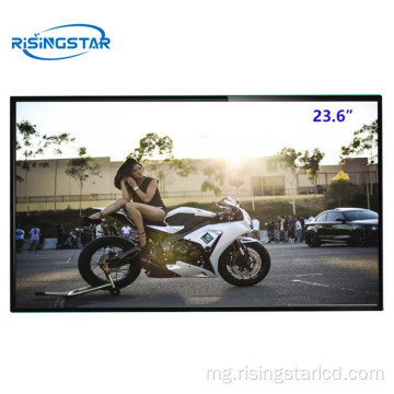 23.6 santimetatra hazavana avo 1500 Nits lcd fampisehoana